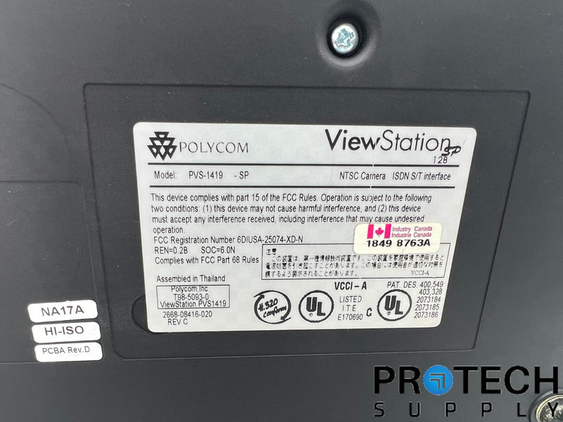 Load image into Gallery viewer, Polycom PVS-1419-SP ViewStation NTSC Camera Conferencing Equipment