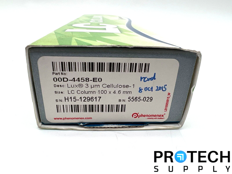 Load image into Gallery viewer, Phenomenex LC Column 3um Lux Cellulose-1 100 x 4.6mm 00D-4458-E0 w/ WARRANTY
