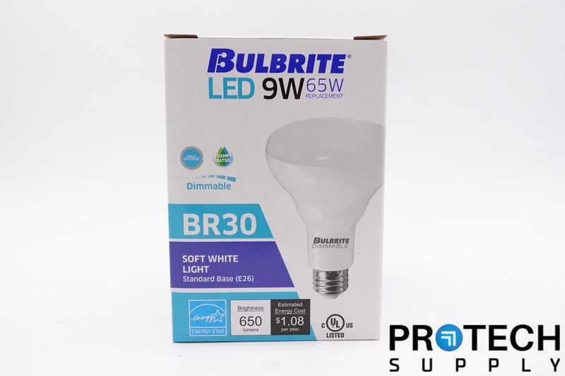 Load image into Gallery viewer, Bulbrite 772821 LED Replacement Bulb BR30 Soft White 9W NEW with WARRANTY
