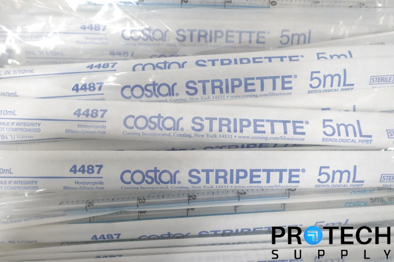 Load image into Gallery viewer, (Lot of 325) Corning Costar cSterile Pipettes Stripette 5 ml SEALED