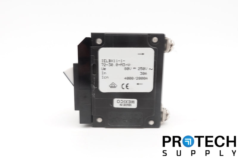 Load image into Gallery viewer, Airpax IELBX11-1-72-30.0-M3-V 2-Pole Circuit Breaker + Switch with WARRANTY