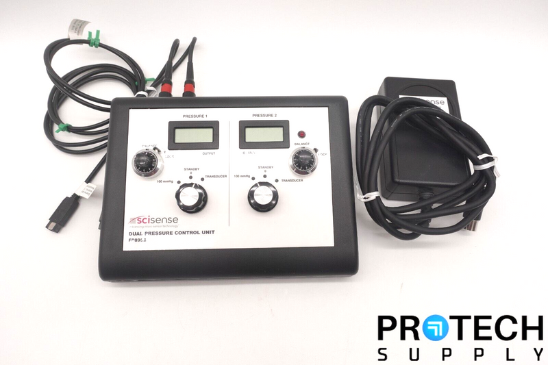 Load image into Gallery viewer, Scisense FP895B Dual Pressure Control Unit w/ Power Supply & Cables w/ WARRANTY
