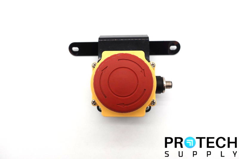 Load image into Gallery viewer, Banner Engineering SSA-EB2P-04ED1Q8 Emergency Stop Button w/ Bracket w/ WARRANTY