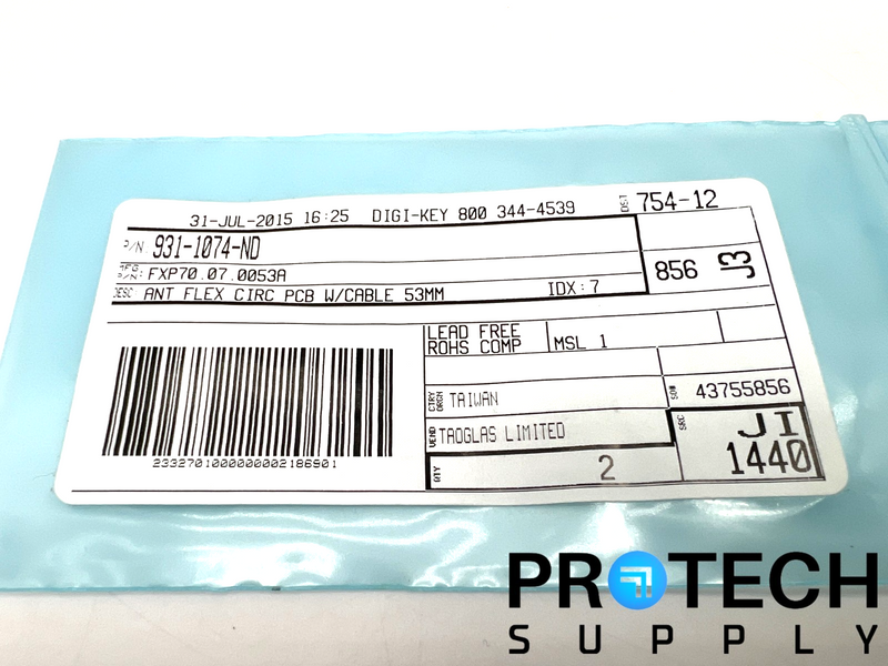 Load image into Gallery viewer, (Pack of 2) Taoglas Limited FXP70.07.0053A RF Antennas Bluetooth NEW w/ WARRANTY