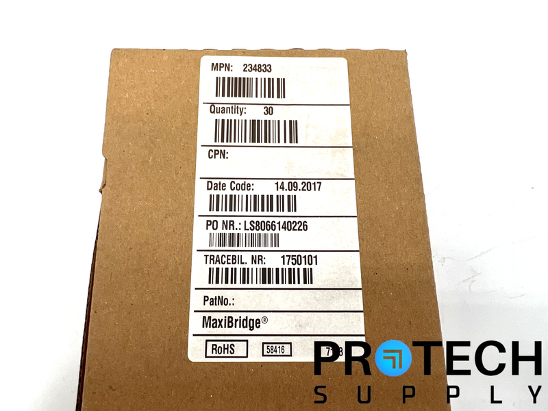 Load image into Gallery viewer, (30/Pk) TE Connectivity 234833 Connector Header Surface Mount NEW with WARRANTY