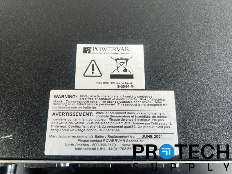Load image into Gallery viewer, Ametek Powervar 58220-60R Unterruptible Power Supply with WARRANTY