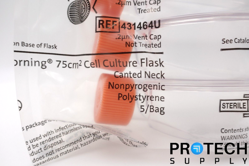 Load image into Gallery viewer, (5 Pack) Corning 430641U Cell Flask Canted Neck NEW