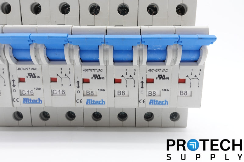 Load image into Gallery viewer, (4x) Altech E301611 2-Pole Circuit Breaker + (5x) P50UB Power Feed with WARRANTY