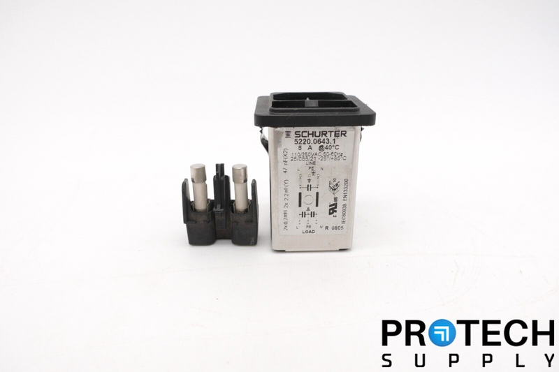 Load image into Gallery viewer, Schurter 5220.0643.1 Power Entry Connector Receptacle with WARRANTY