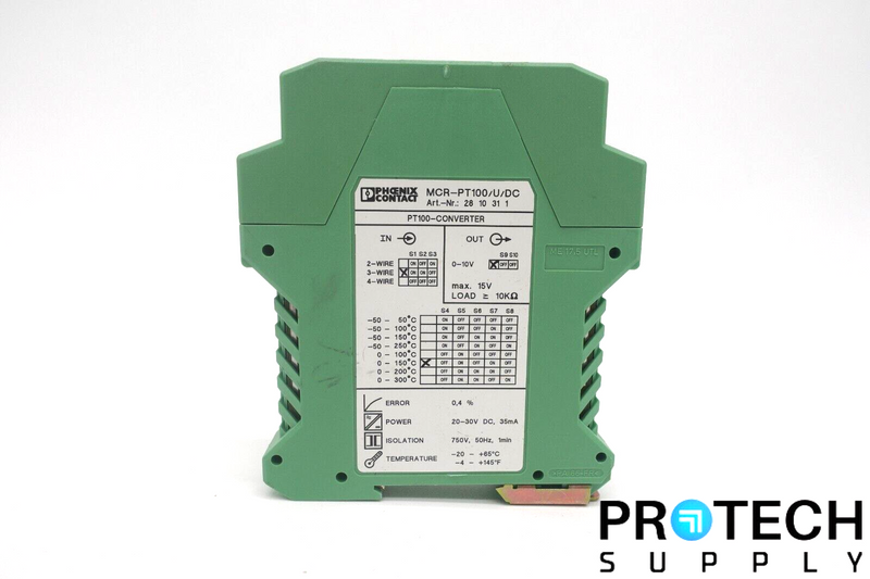 Load image into Gallery viewer, Phoenix Contact MCR-PT100-U-DC 2810311 Temperature Transducer with WARRANTY