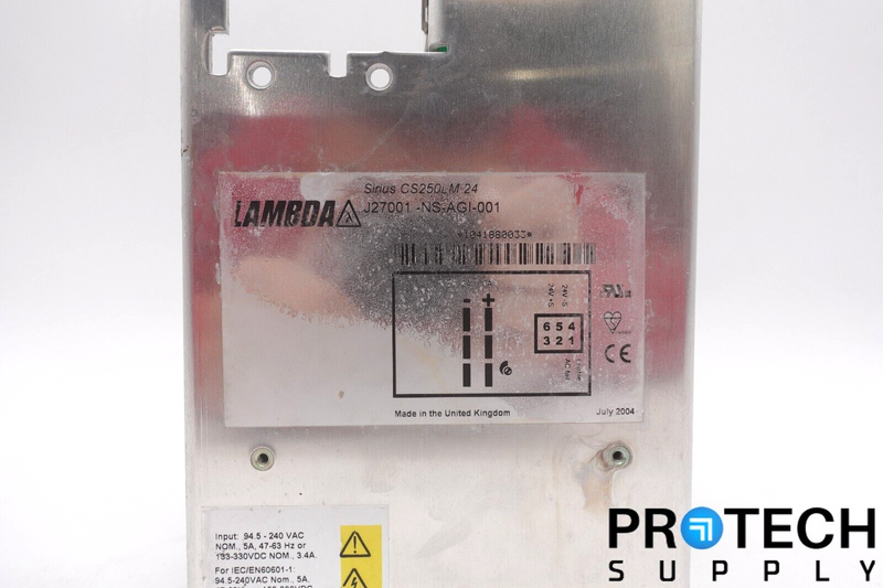Load image into Gallery viewer, Lambda Sirius CS250LM 24 Power Supply Unit J27001 with WARRANTY