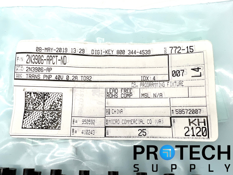Load image into Gallery viewer, (20/Pk) MCC 2N3906-AP Bipolar Transistor with WARRANTY