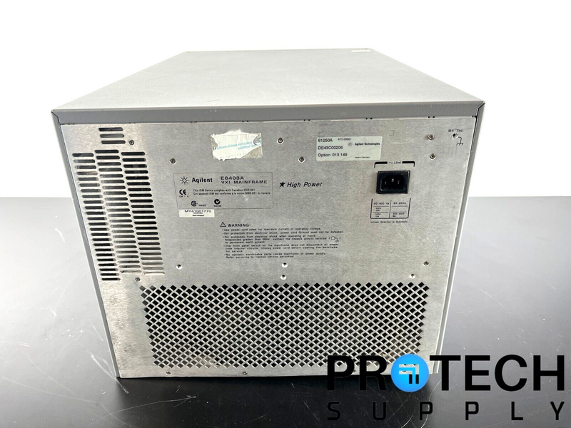 Load image into Gallery viewer, Agilent E8403A 13-Slot C-size VXI Mainframe + Power Cable with WARRANTY