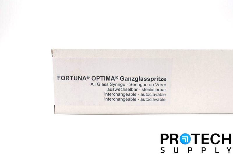 Load image into Gallery viewer, FORTUNA Optima Ganzglasspritze 7.102-45 Glass Syringe 50 mL NEW with WARRANTY