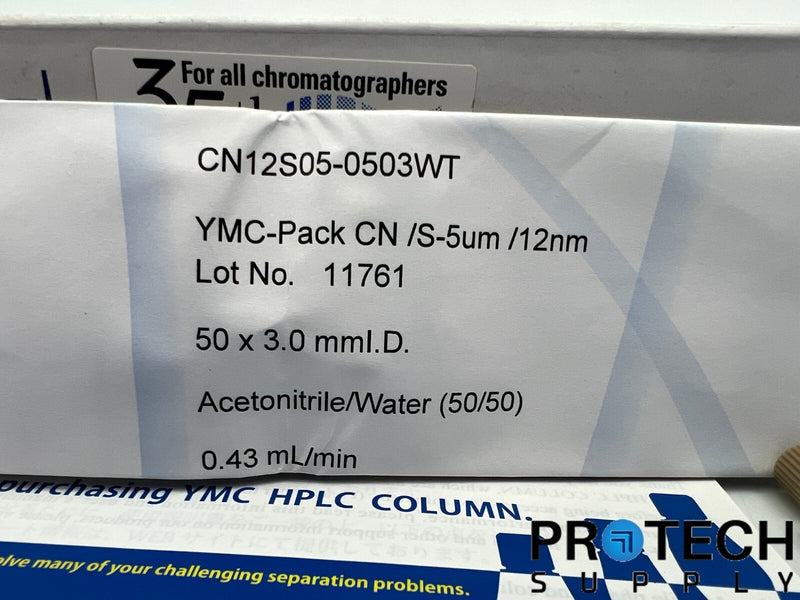 Load image into Gallery viewer, YMC HPLC Column 50 x 3.0mm CN12S05-0503WT with WARRANTY