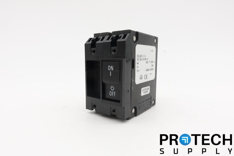Load image into Gallery viewer, Airpax IELBX11-1-72-30.0-M3-V 2-Pole Circuit Breaker + Switch with WARRANTY