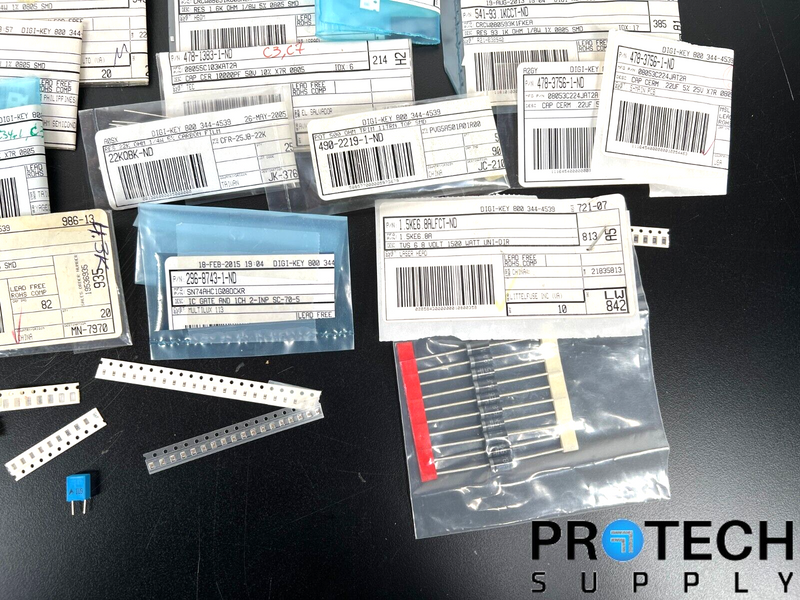 Load image into Gallery viewer, Lot of Miscellaneous Capacitor/Resistor/Regulator/Transistor/Resistor/Inverter