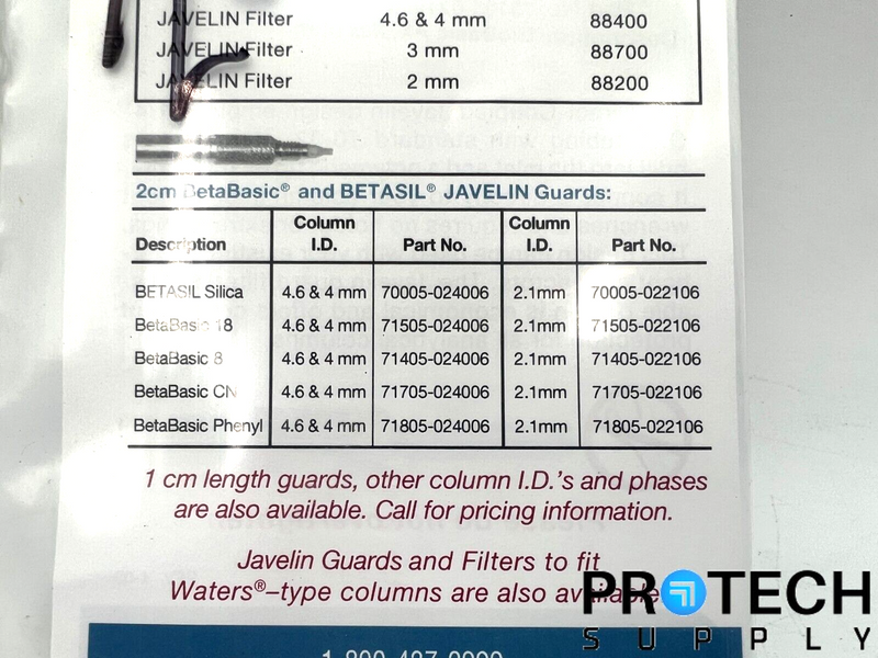 Load image into Gallery viewer, 5/Pk Lot of Thermo BioBasic AX & BioBasic 18 Javelin Guards with WARRANTY