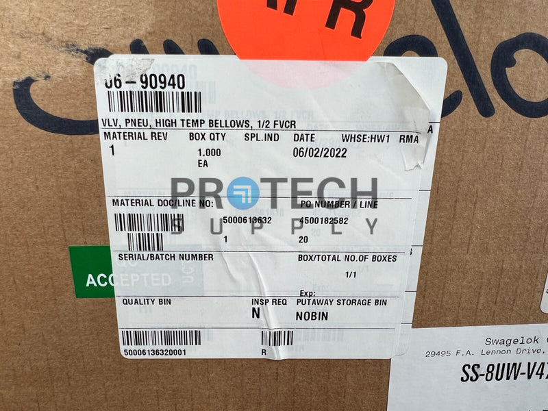 Load image into Gallery viewer, Swagelok Actuator U Series Bellows-Sealed Valve NEW with WARRANTY