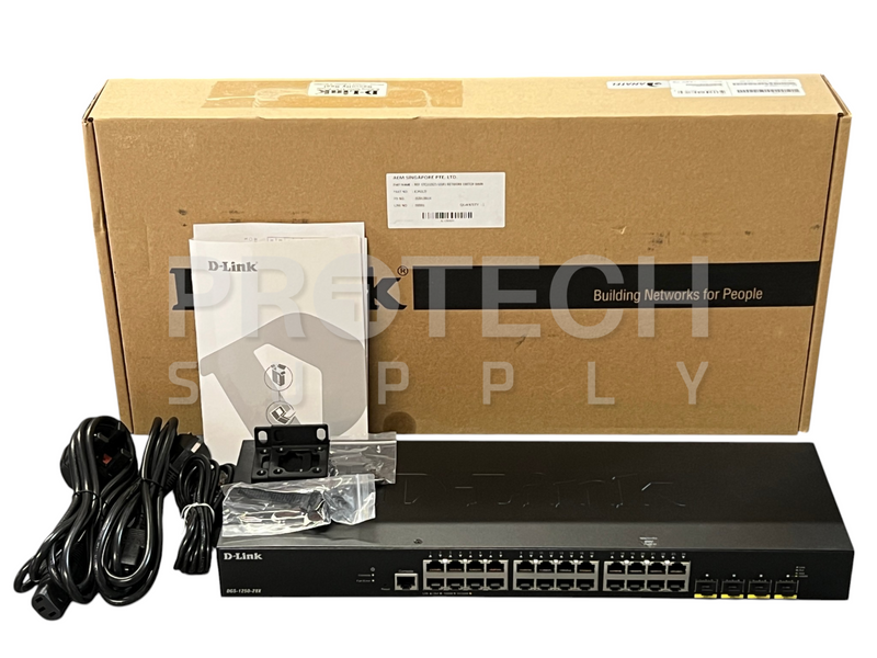 Load image into Gallery viewer, D-Link DGS-1250-28X 28-Port Smart Managed Switch NEW GUARANTEED
