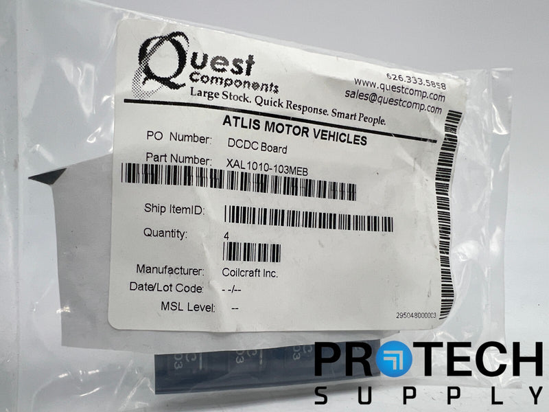Load image into Gallery viewer, 4/Pk Quest Components XAL1010-103MEB Shielded Molded Inductor NEW with WARRANTY