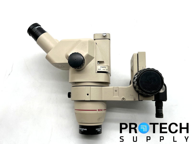 Load image into Gallery viewer, Olympus SZ-STB1 Boom Stand + SZ40 Stereo Zoom Microscope Head with WARRANTY