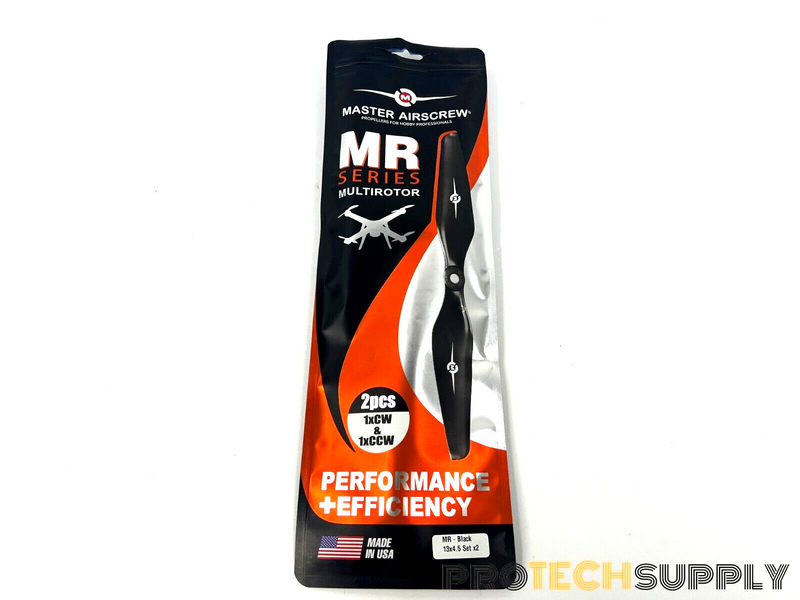 Load image into Gallery viewer, Master Airscrew MA.MR13x45SB2 13x4.5 Multirotor Propeller Set NEW with WARRANTY