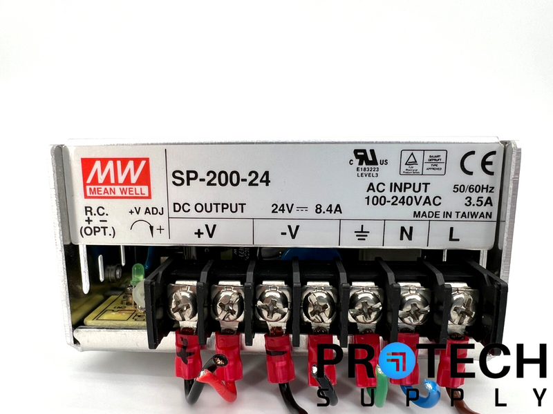 Load image into Gallery viewer, MEAN WELL SP-200-24 AC DC Converter 24V 8.4A 100-240VAC 50/60Hz with WARRANTY