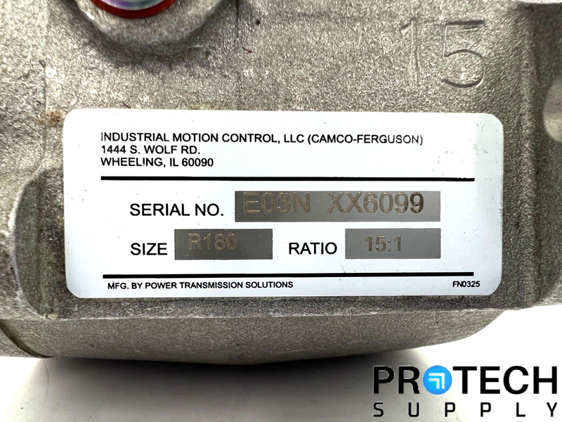 Load image into Gallery viewer, Industrial Motion R180 Gear Reducer Ratio 15:1 with WARRANTY