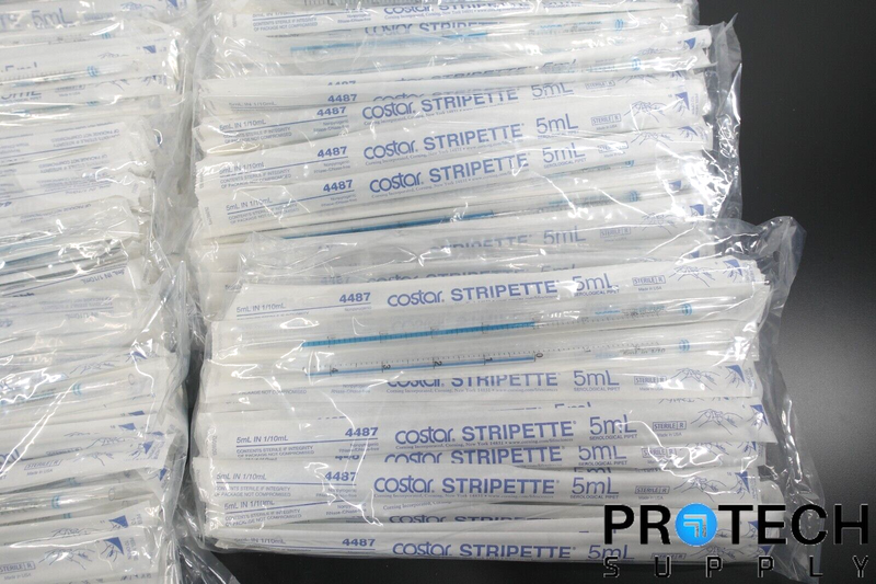 Load image into Gallery viewer, (Lot of 325) Corning Costar cSterile Pipettes Stripette 5 ml SEALED