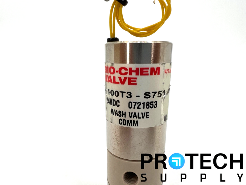 Load image into Gallery viewer, Bio-Chem 100T3-S751 Solenoid Wash Valve 24VDC with WARRANTY