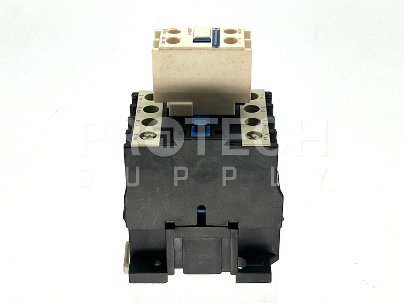 Load image into Gallery viewer, Telemecanique LC1 D25004 Contactor + LADN11 Auxiliary Contact Block w/ WARRANTY