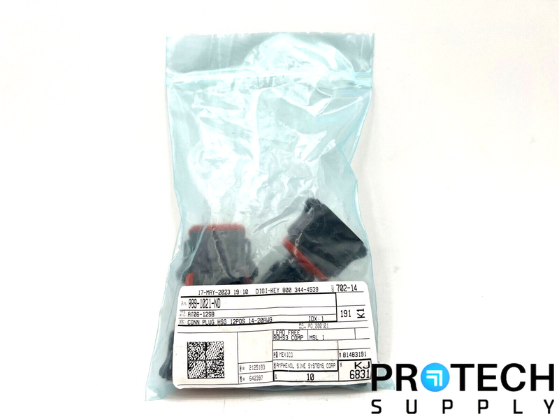 Load image into Gallery viewer, 7/Pk Amphenol 12 Rectangular Connectors 889-1021-ND with WARRANTY