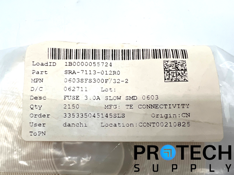Load image into Gallery viewer, (2150 Per Reel) Littelfuse 0603SFS300F/32-2 Fuse Board Mount NEW w/ WARRANTY