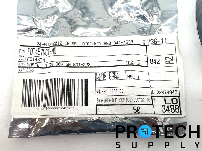 Load image into Gallery viewer, (42/Pk) Onsemi FDT457N N-Channel 30V 5A Surface Mount NEW with WARRANTY