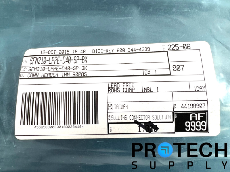 Load image into Gallery viewer, (1480/Pk) Sullins Connector SMF210-LPPE-D40-SP-BK Surface Mount with WARRANTY