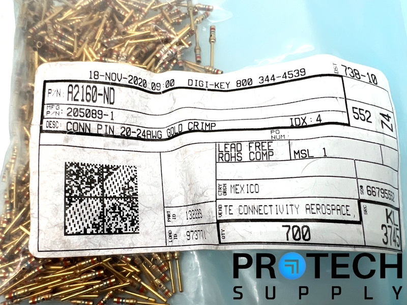 Load image into Gallery viewer, (Pack of 24) TE Connectivity 1757819-3 Connector + Contact Pin NEW with WARRANTY