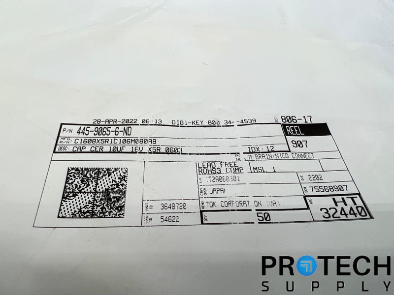 Load image into Gallery viewer, (Approx 70) TDK Corporation Ceramic Capacitor 445-9065-6-ND with WARRANTY
