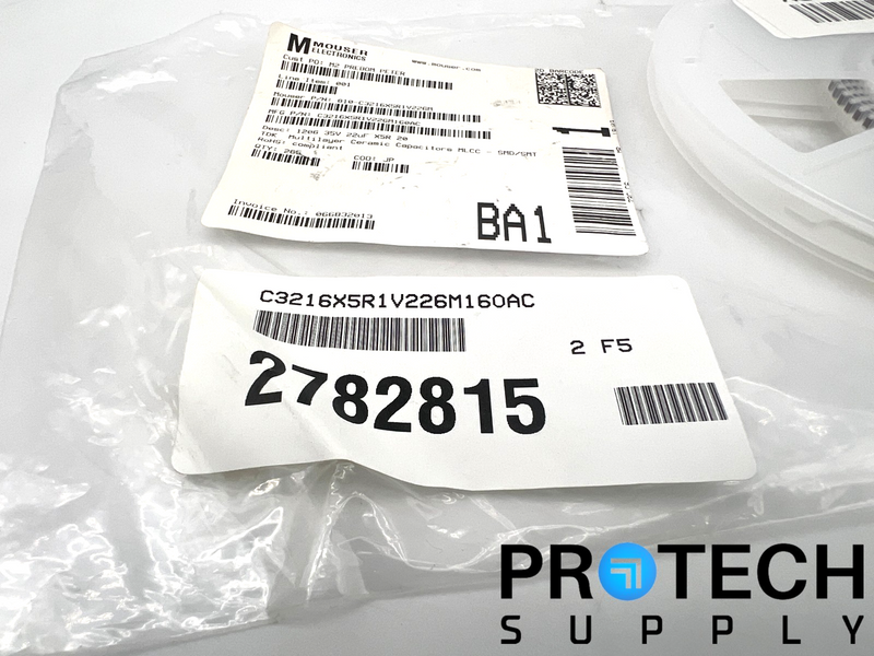 Load image into Gallery viewer, (265 Per Reel) TDK Corporation C3216X5R1V226M160AC Ceramic Capacitor w/ WARRANTY