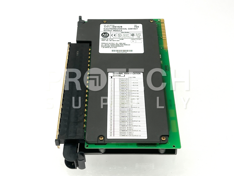 Load image into Gallery viewer, Allen Bradley 1771-0W16/B Contact Output Module Rev F04 with WARRANTY