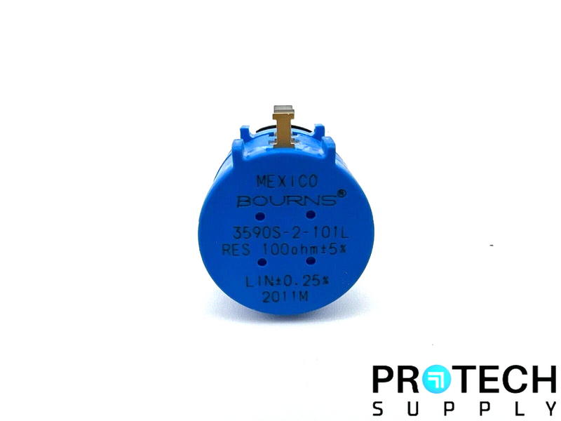 Load image into Gallery viewer, Lot of 2 Bourns Linear Panel Mount Potentiometer 3590S-2-101L-ND with WARRANTY