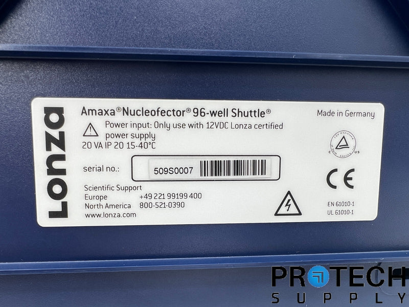 Load image into Gallery viewer, Amaxa Nucleofector 96-well Shuttle Device with WARRANTY
