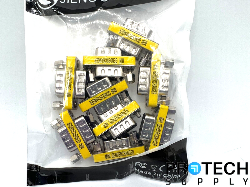 Load image into Gallery viewer, 9/Pk Sienoc 9-Position Mini Gender Changer Male / Male X0018DPW3J with WARRANTY