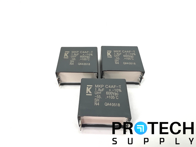 Load image into Gallery viewer, (3/Pk) Kemet C4AFBBW4180T3FK Film Capacitor Polypropylene with WARRANTY