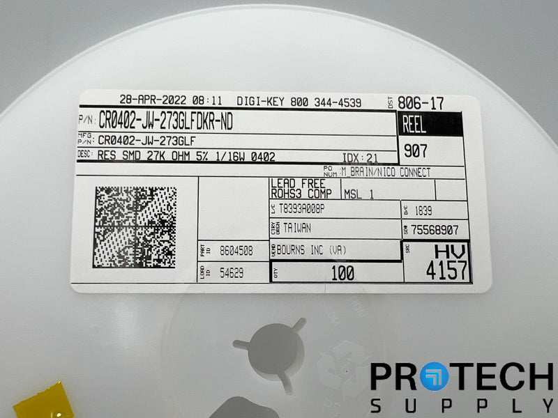 Load image into Gallery viewer, (Approx 70) Bourns Chip Resistor CR0402-JW-273GLFDKR-ND with WARRANTY