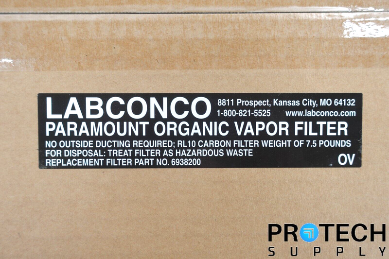 Load image into Gallery viewer, Labconco 6938201 Paramount Acid-Sulfur Gas Replacement Filter with WARRANTY