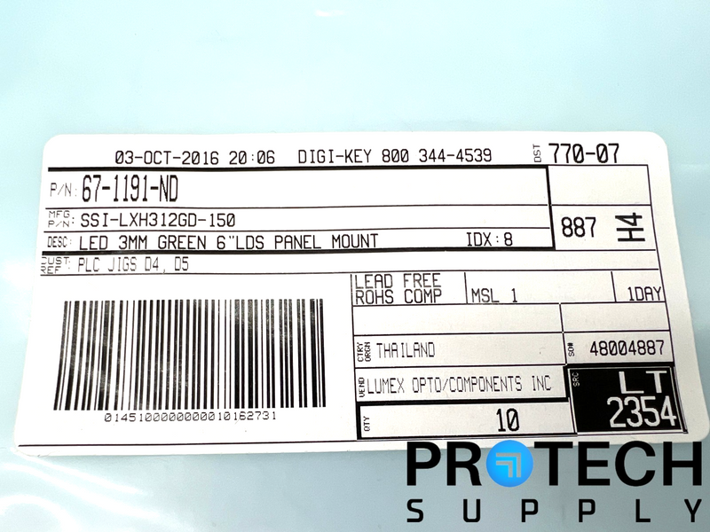 Load image into Gallery viewer, Lot of Visual Communications LED Panel Indicators 5100H7 / SSI-LXH312GD-150