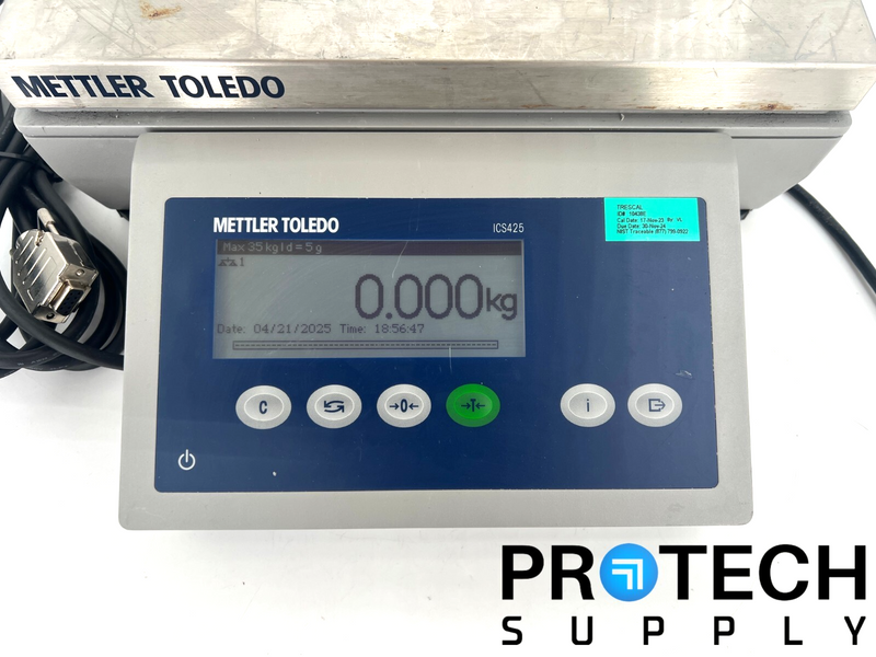 Load image into Gallery viewer, Mettler Toledo PBD555 Compact Scale with Display Terminal ICS425 w/ WARRANTY