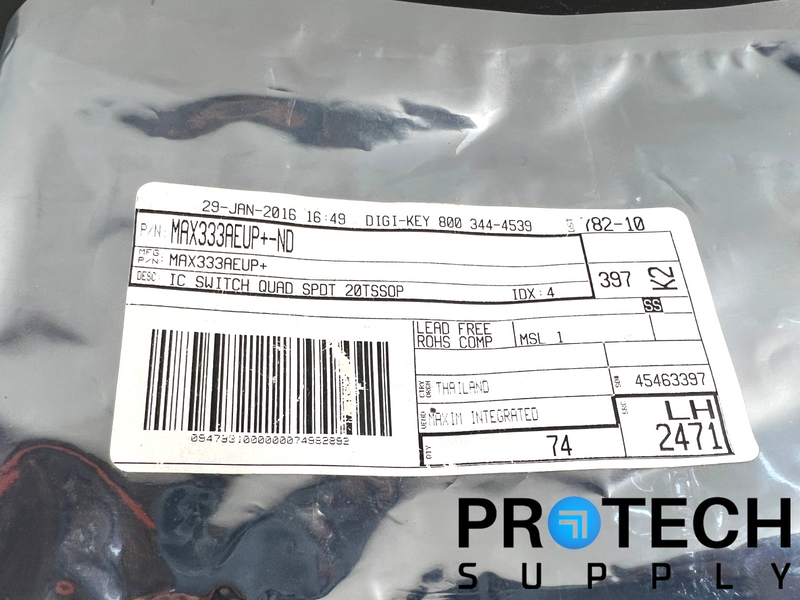 Load image into Gallery viewer, (115/Pk) Analog Devices MAX333AEUP+ 20 Pin Circuit IC Switch 45Ohm with WARRANTY
