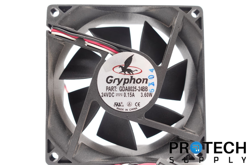 Load image into Gallery viewer, Gryphon GDA8025-24BB 25mm Cooling Fan 3-Wire 24VDC with WARRANTY